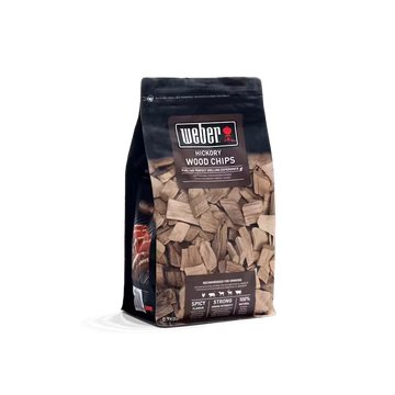 Weber Hickory Wood Chips for BBQ Smoking 700g