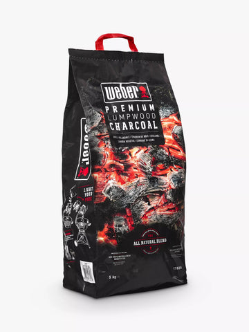 5kg Weber Lumpwood Charcoal