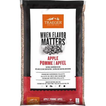 Traeger 9kg Apple Wood Pellets FSC