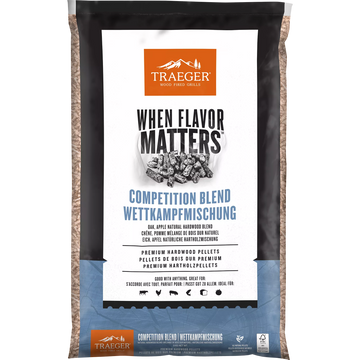 Traeger 9kg Competition Blend Wood Pellets FSC