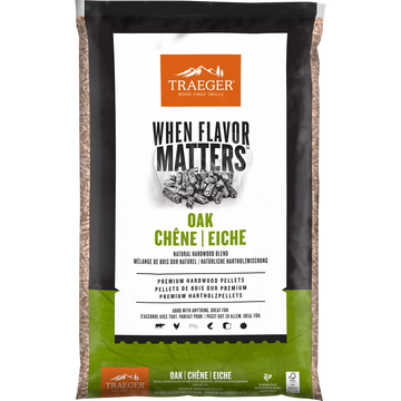 Traeger 9kg Oak Wood Pellets
